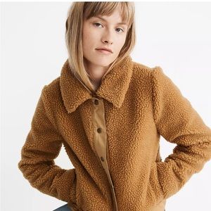 Madewell Portland Faux Shearling Jacket size XXS
